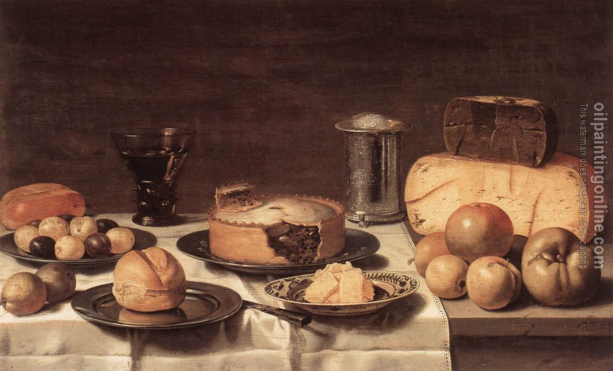 Schooten, Floris Gerritsz van - Breakfast